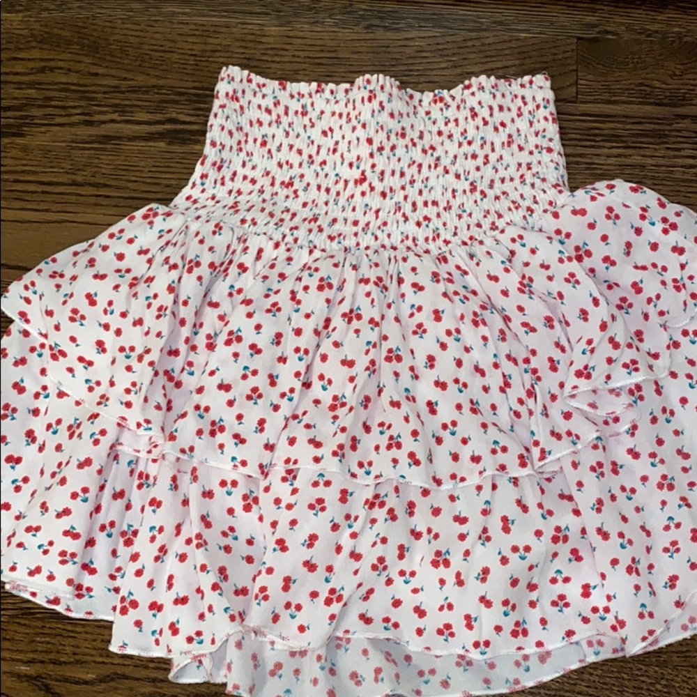 Flower mini skirt